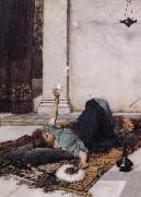 John William Waterhouse Dolce Far Niente oil painting reproduction